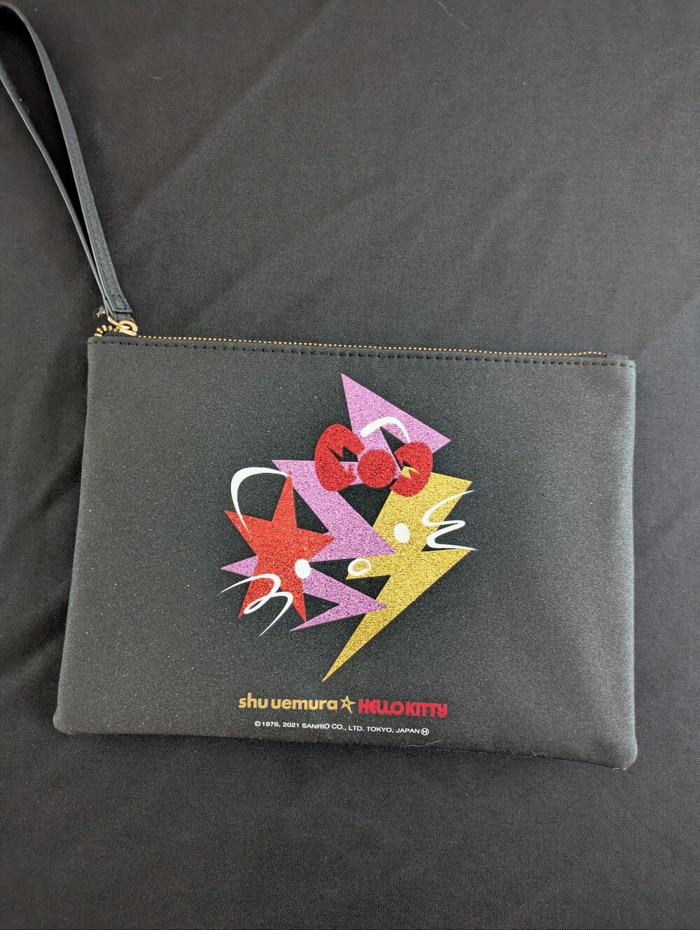 Shu Uemura HELLO KITTY Rock The Party! Makeup Bag-Pouch-Limited-RARE